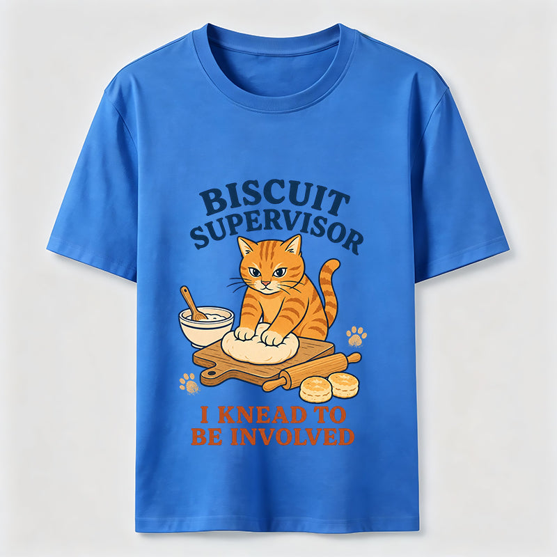 PetTaxClub Biscuit Supervisor Baking Cat Classic T-Shirt