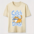 Catch of the Day Cat Classic T-Shirt