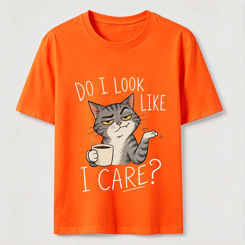 PetTaxClub Do I Look Like I Care Cat Classic T-Shirt