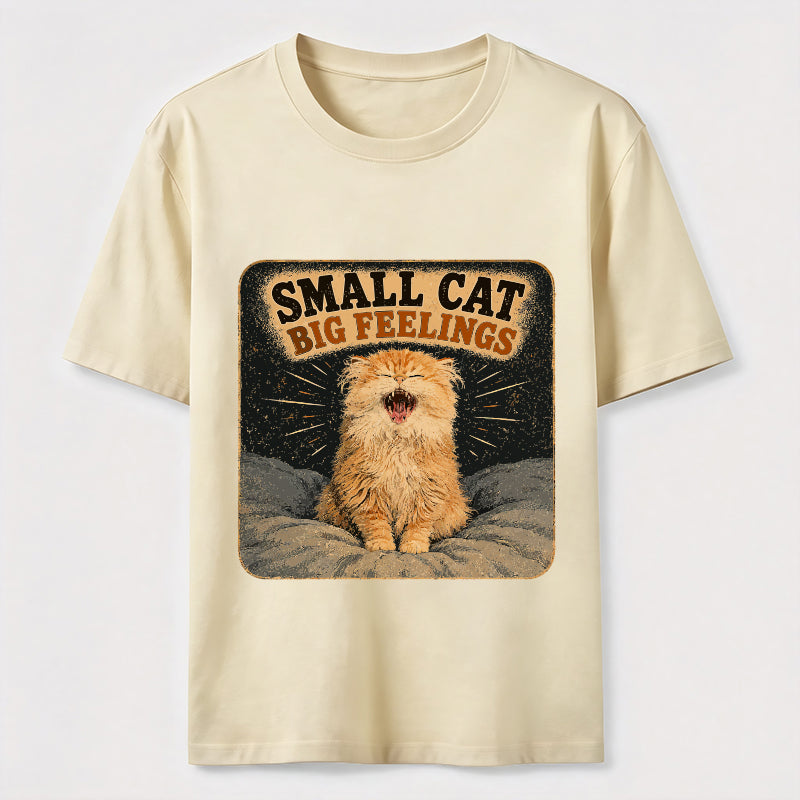 Small Cat Big Feelings Classic T-Shirt