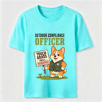 PetTaxClub Outdoor Compliance Officer Corgi Classic T-Shirt