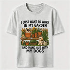 PetTaxClub Garden Time with My Dogs Classic T-Shirt