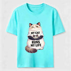 PetTaxClub My Cat Runs My Life Classic T-Shirt