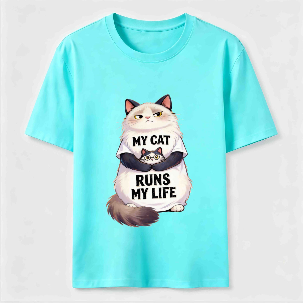 PetTaxClub My Cat Runs My Life Classic T-Shirt