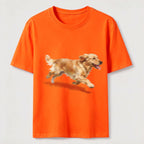PetTaxClub Running Golden Retriever Classic T-Shirt