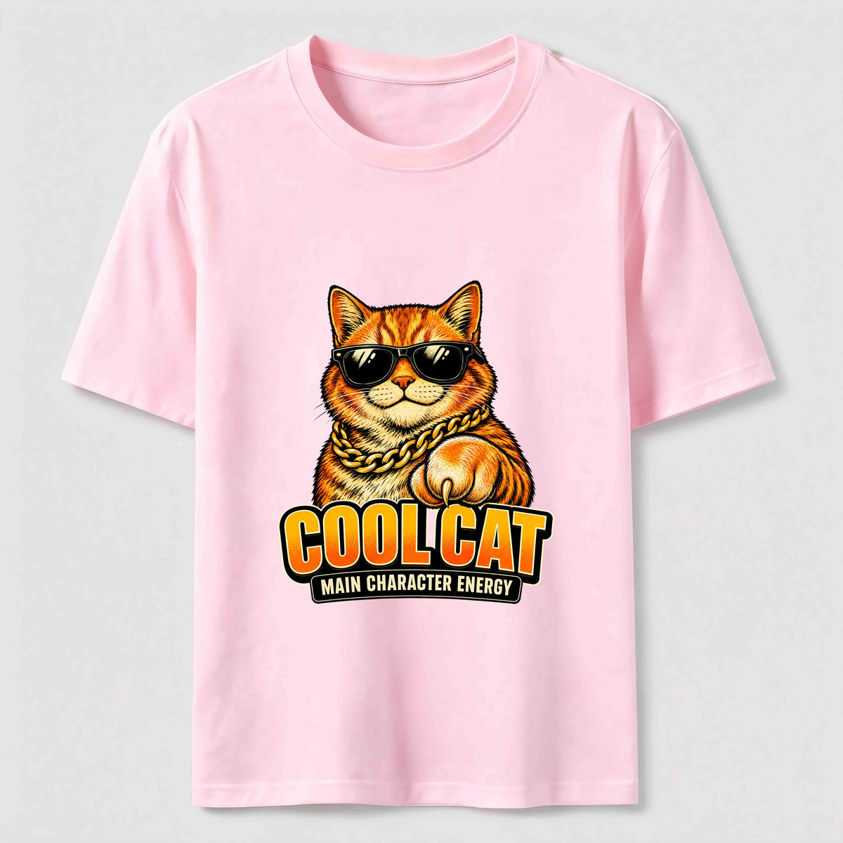 PetTaxClub Cool Cat Main Character Energy Classic T-Shirt