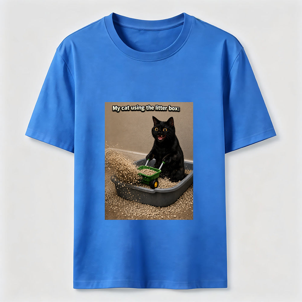 Litter Box Construction Cat Classic T-Shirt