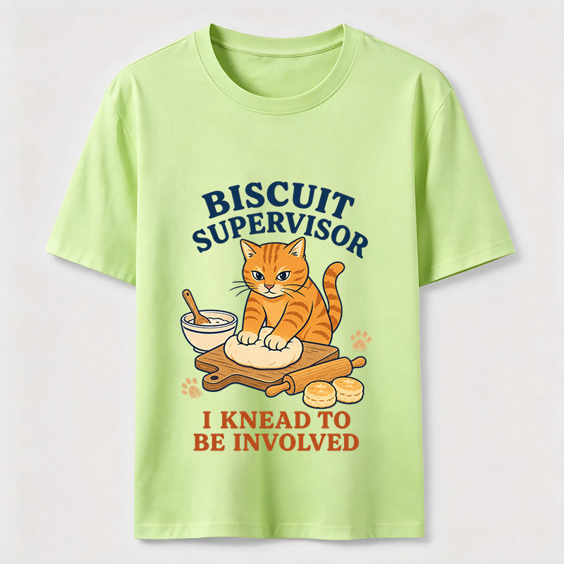 PetTaxClub Biscuit Supervisor Baking Cat Classic T-Shirt