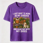 PetTaxClub Garden Time with My Dogs Classic T-Shirt
