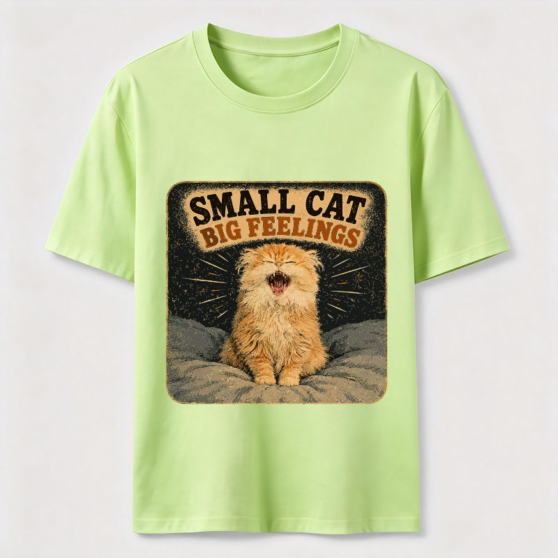 Small Cat Big Feelings Classic T-Shirt