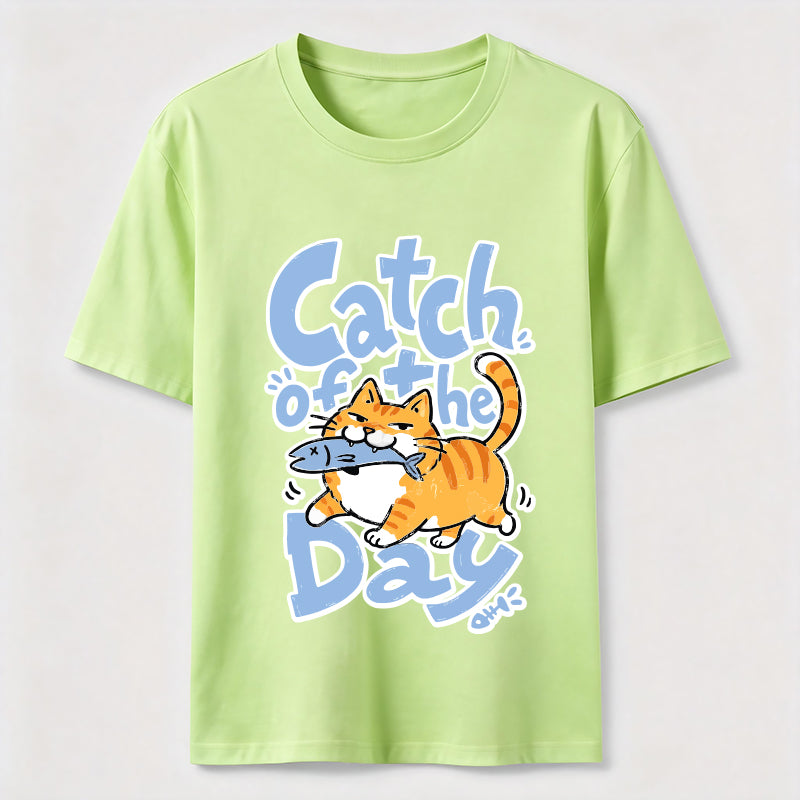 Catch of the Day Cat Classic T-Shirt