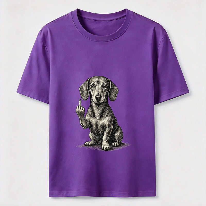 PetTaxClub Sarcastic Wiener Dog Attitude Classic T-Shirt