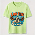 PetTaxClub Low Tide High Drama Basset Hound Classic T-Shirt