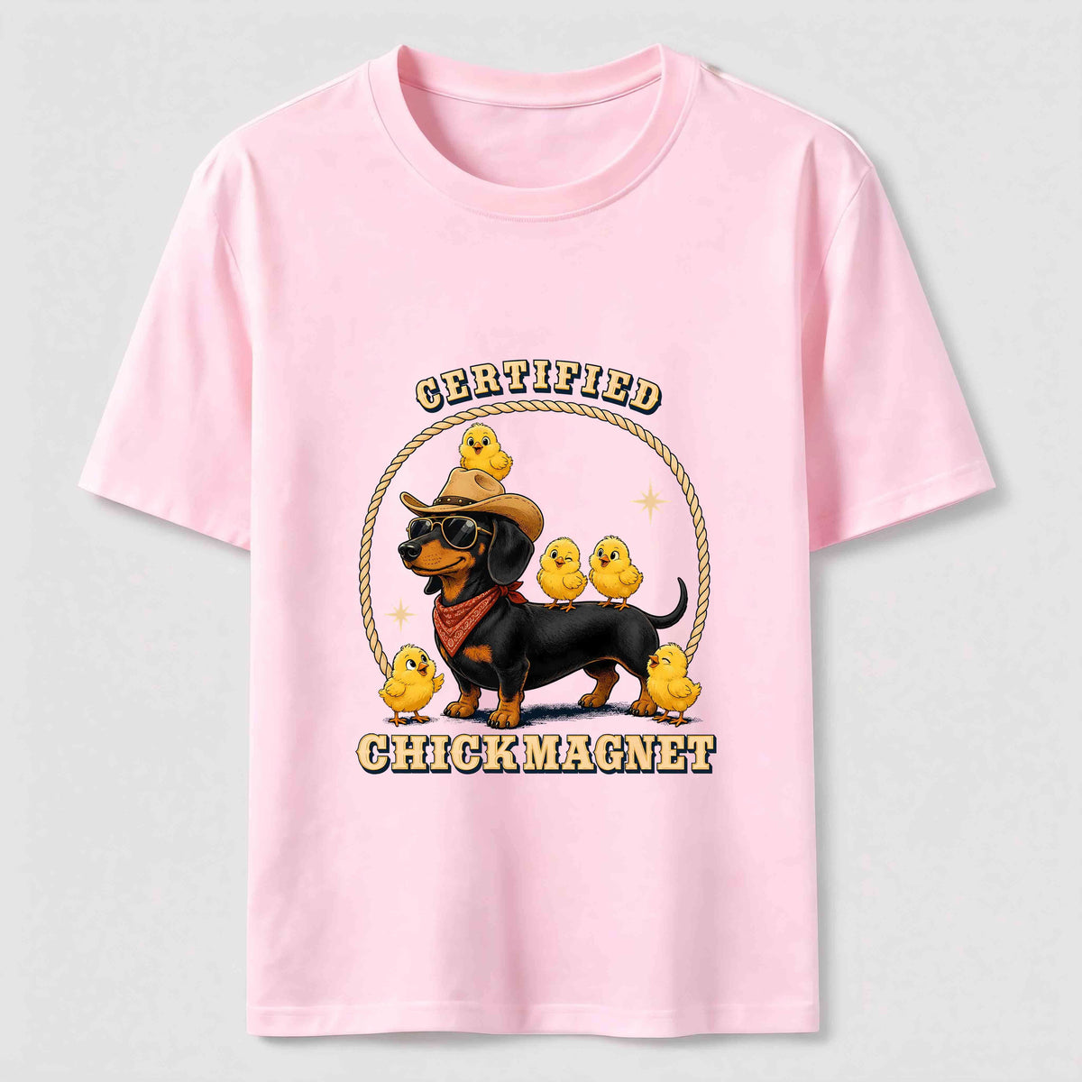 PetTaxClub Certified Chick Magnet Dachshund Classic T-Shirt