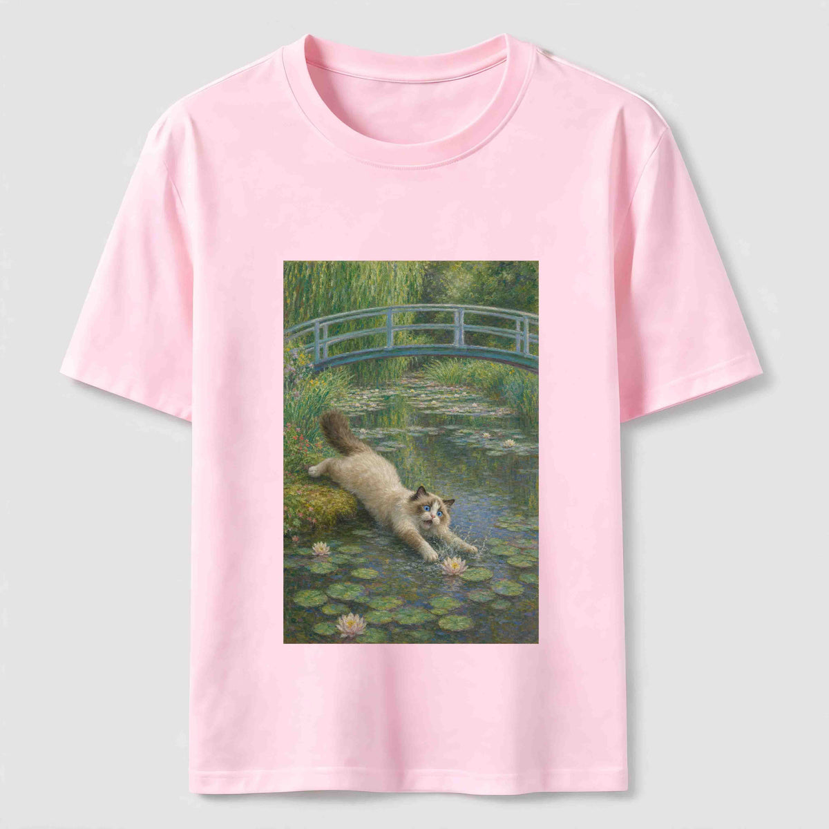 PetTaxClub Pond Panic Cat Classic T-Shirt