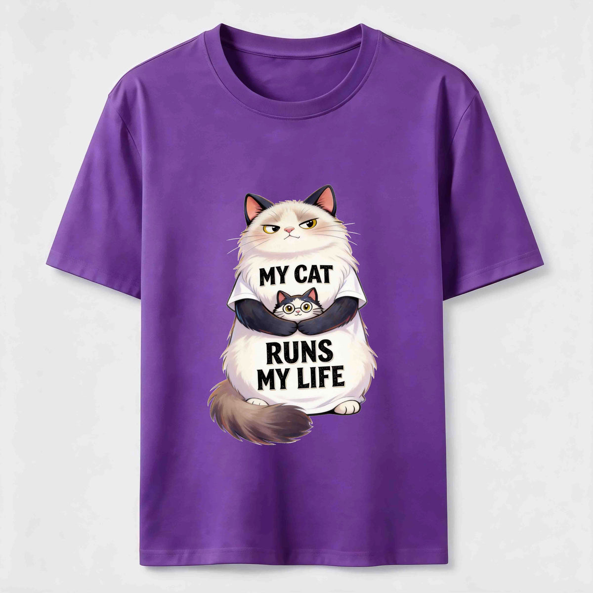 PetTaxClub My Cat Runs My Life Classic T-Shirt