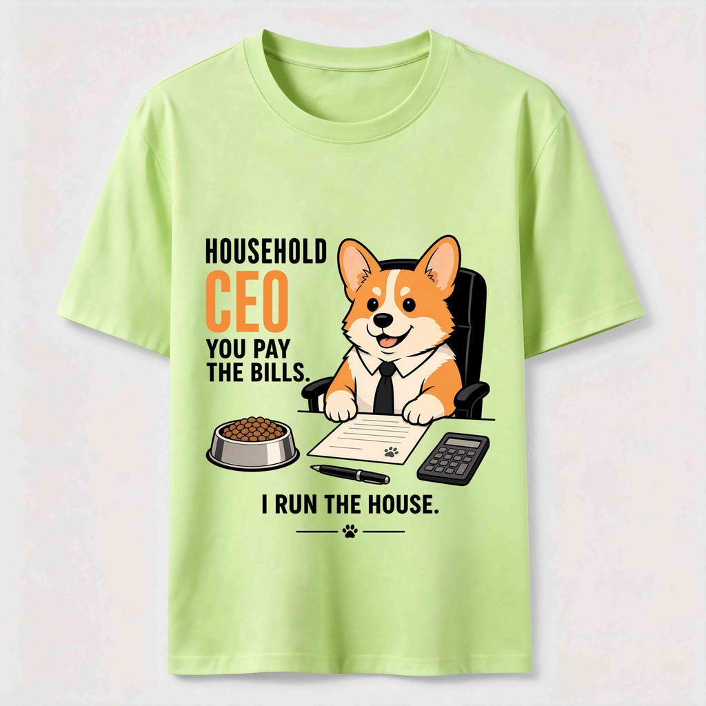 PetTaxClub Household CEO Corgi Classic T-Shirt