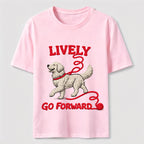 Lively Go Forward Dog Classic T-Shirt