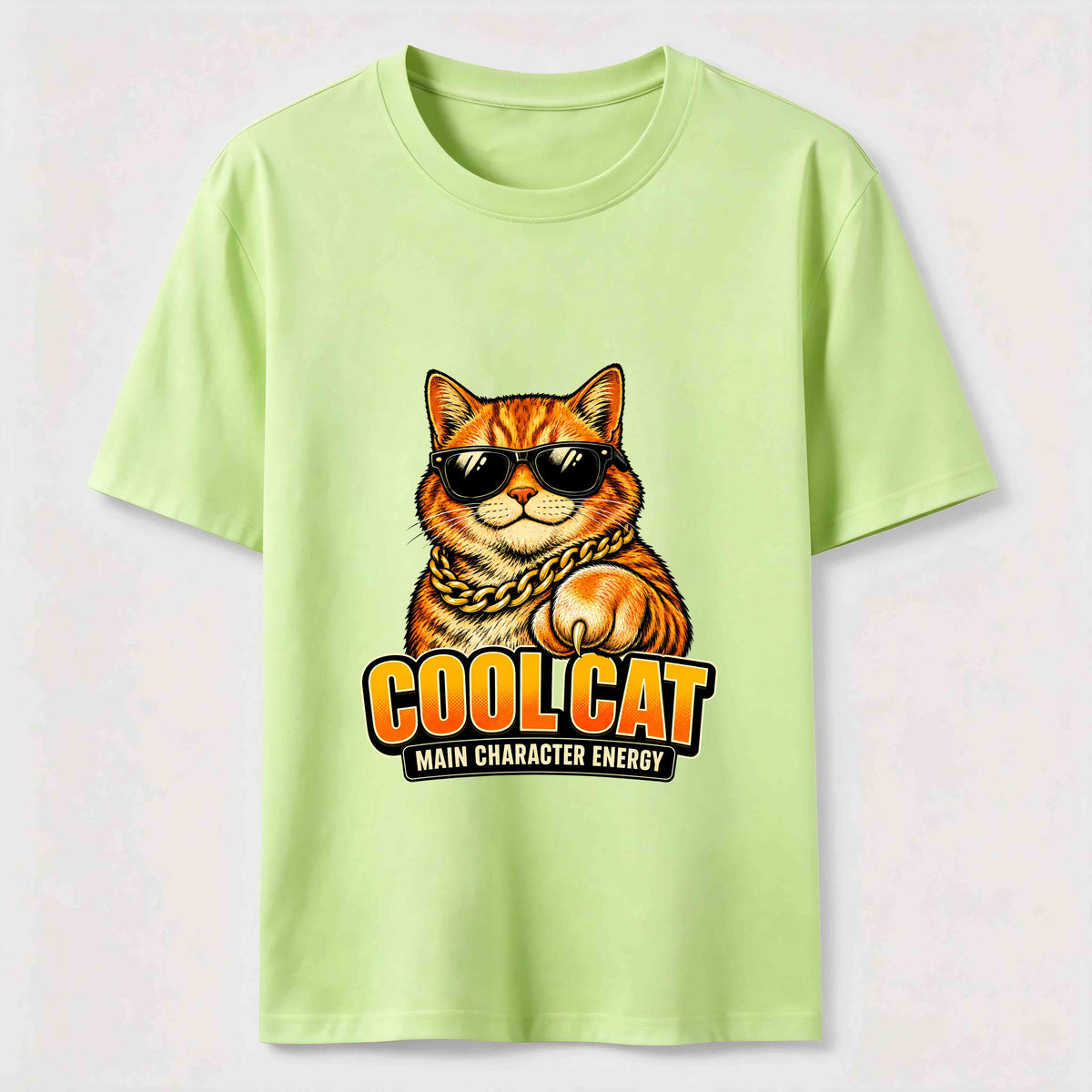 PetTaxClub Cool Cat Main Character Energy Classic T-Shirt