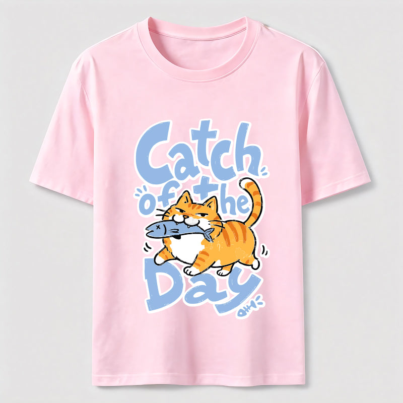 Catch of the Day Cat Classic T-Shirt