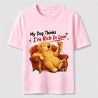 Rich in Love Golden Retriever Classic T-Shirt