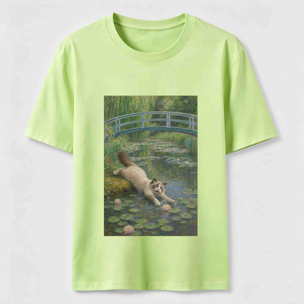 PetTaxClub Pond Panic Cat Classic T-Shirt