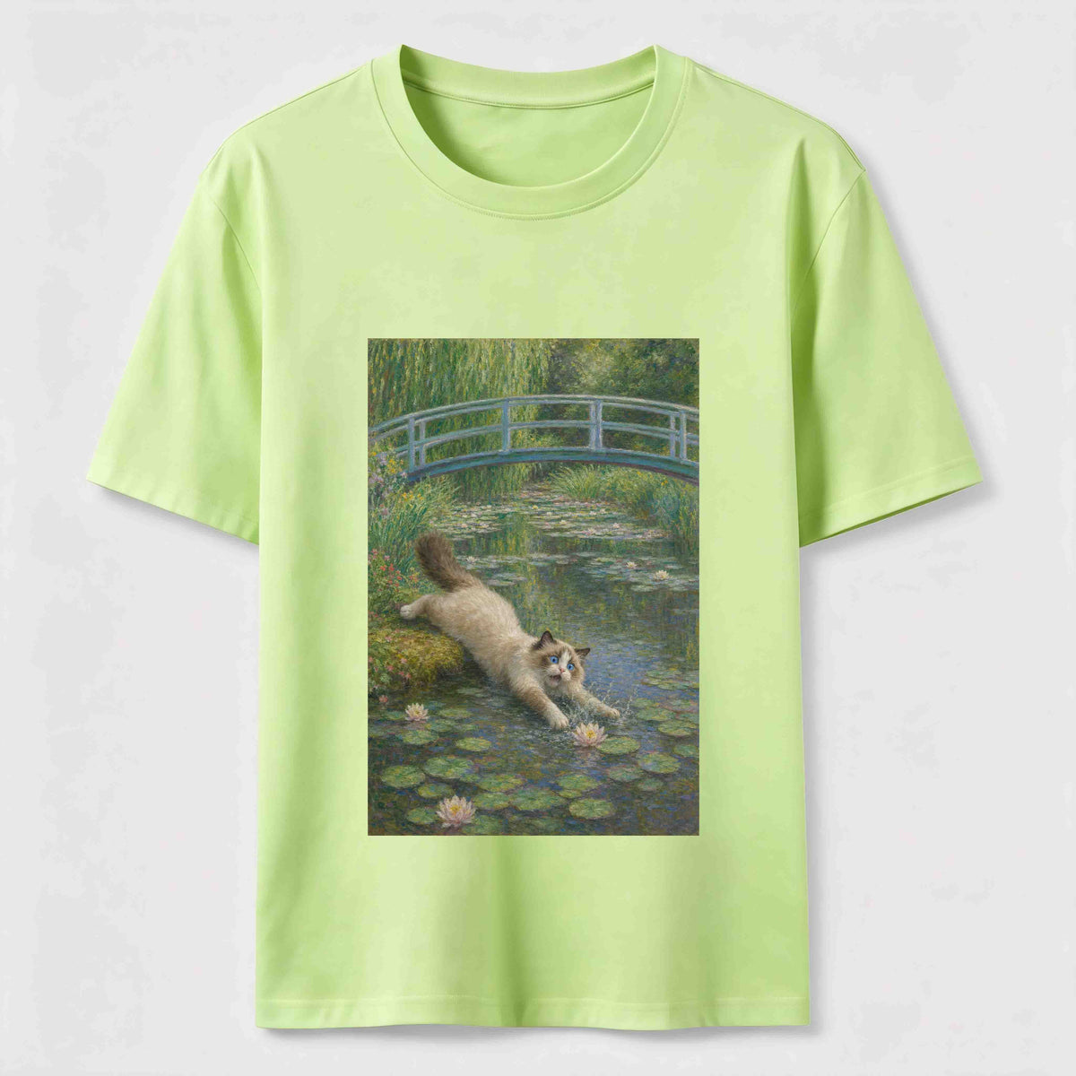 PetTaxClub Pond Panic Cat Classic T-Shirt