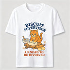 PetTaxClub Biscuit Supervisor Baking Cat Classic T-Shirt