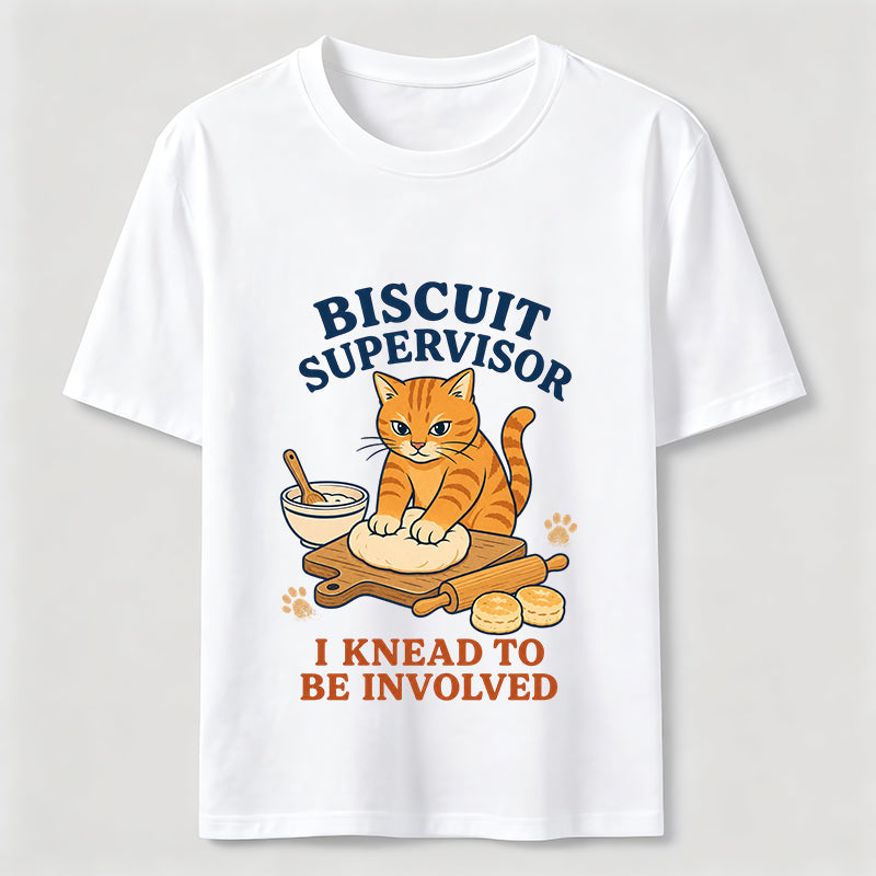 PetTaxClub Biscuit Supervisor Baking Cat Classic T-Shirt