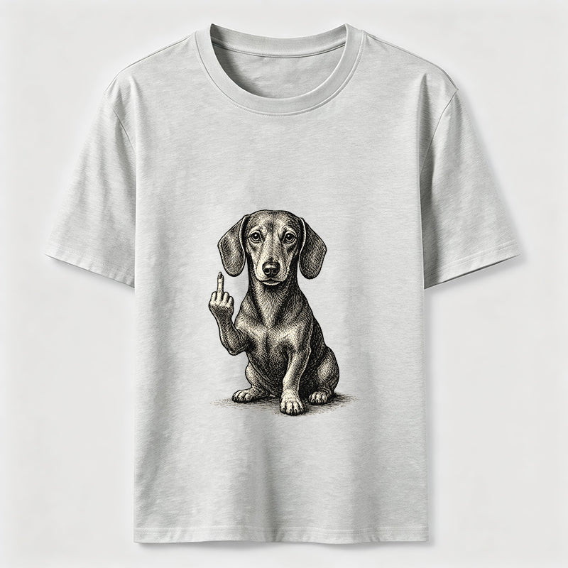 PetTaxClub Sarcastic Wiener Dog Attitude Classic T-Shirt