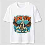 PetTaxClub Low Tide High Drama Basset Hound Classic T-Shirt