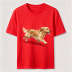 PetTaxClub Running Golden Retriever Classic T-Shirt