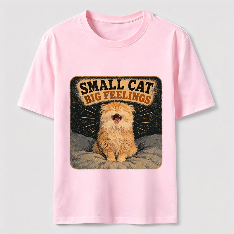Small Cat Big Feelings Classic T-Shirt