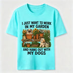 PetTaxClub Garden Time with My Dogs Classic T-Shirt