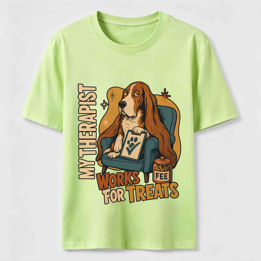 PetTaxClub Treat Paid Therapist Basset Hound Classic T-Shirt