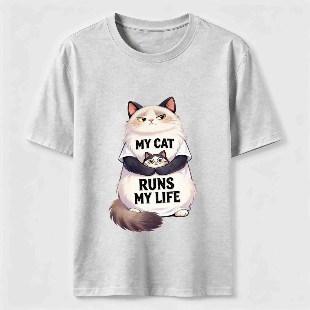 PetTaxClub My Cat Runs My Life Classic T-Shirt