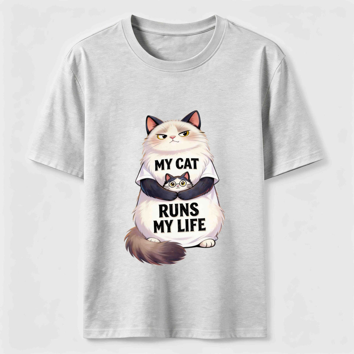 PetTaxClub My Cat Runs My Life Classic T-Shirt