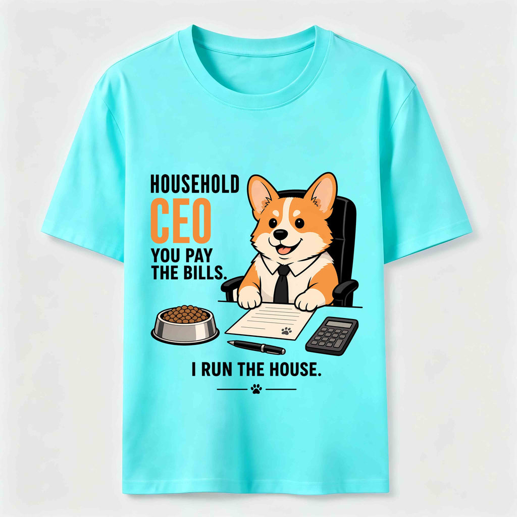 PetTaxClub Household CEO Corgi Classic T-Shirt