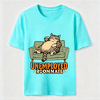 Unemployed Roommate Cat Classic T-Shirt
