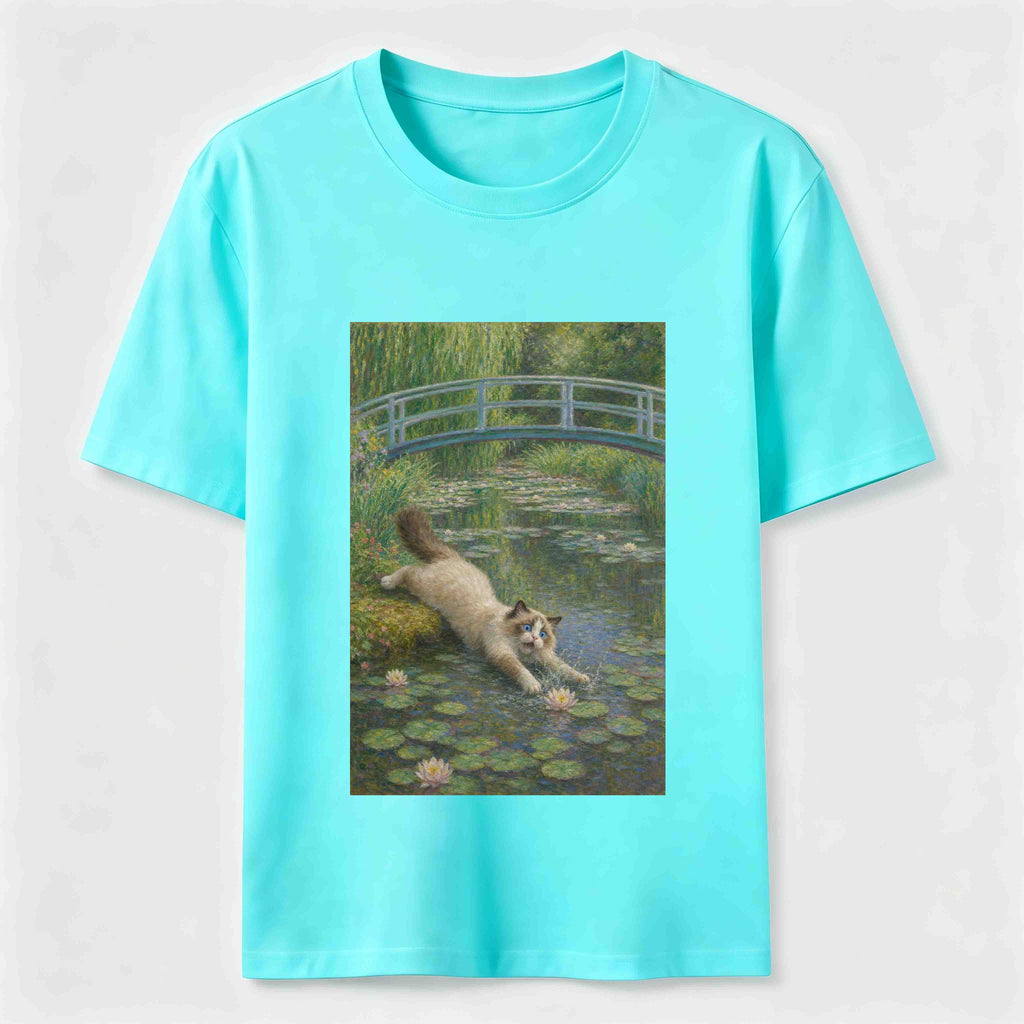 PetTaxClub Pond Panic Cat Classic T-Shirt