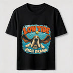 PetTaxClub Low Tide High Drama Basset Hound Classic T-Shirt