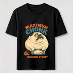 PetTaxClub Maximum Chonk Minimum Effort Pug Classic T-Shirt