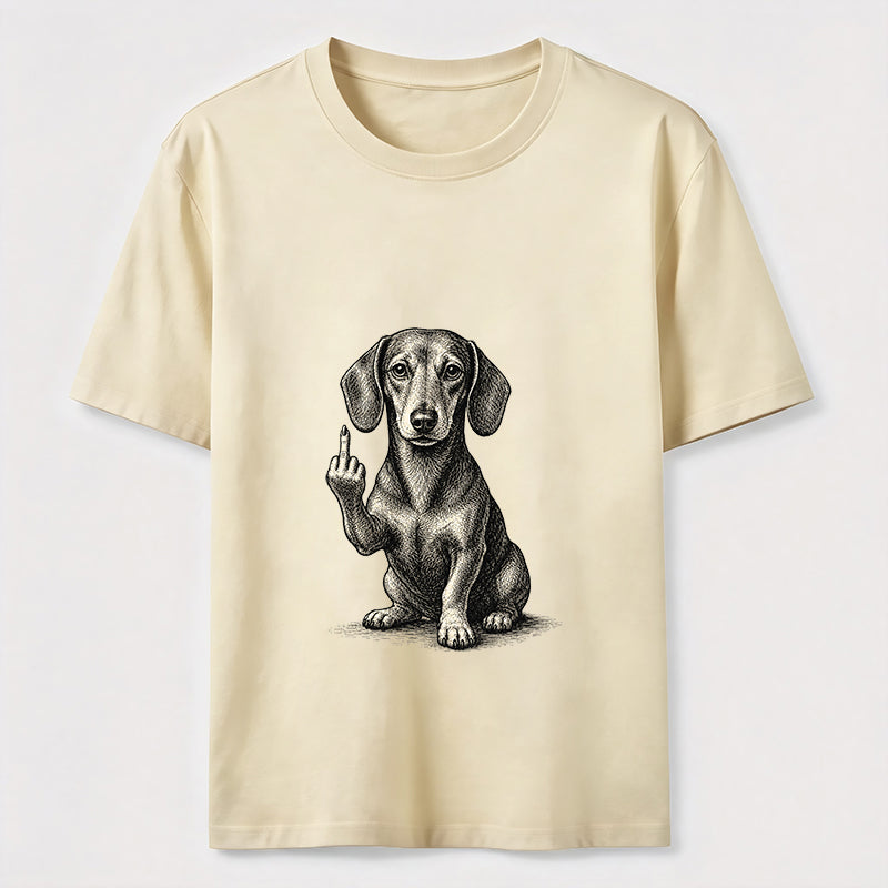 PetTaxClub Sarcastic Wiener Dog Attitude Classic T-Shirt