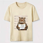 PetTaxClub I Hate People Mugshot Cat Classic T-Shirt