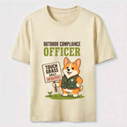PetTaxClub Outdoor Compliance Officer Corgi Classic T-Shirt