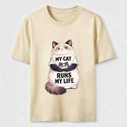 PetTaxClub My Cat Runs My Life Classic T-Shirt