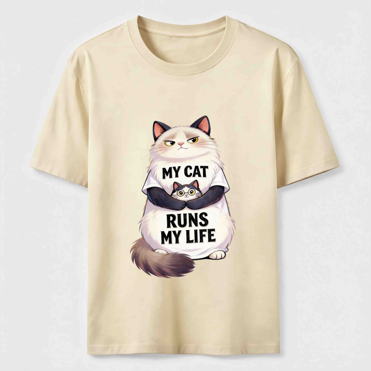 PetTaxClub My Cat Runs My Life Classic T-Shirt