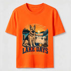 PetTaxClub Lake Days German Shepherd Sidekick Classic T-Shirt