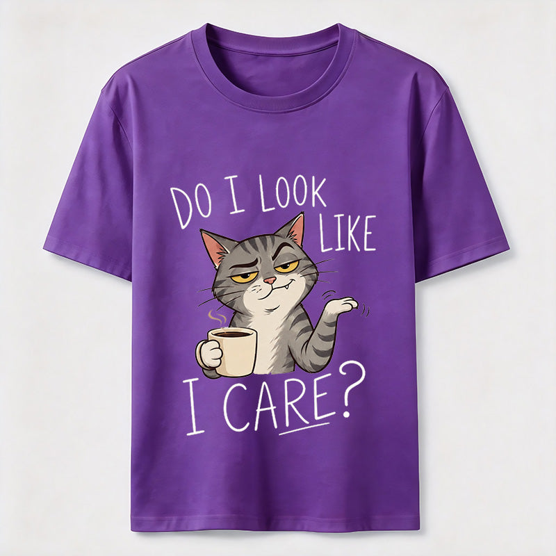 PetTaxClub Do I Look Like I Care Cat Classic T-Shirt