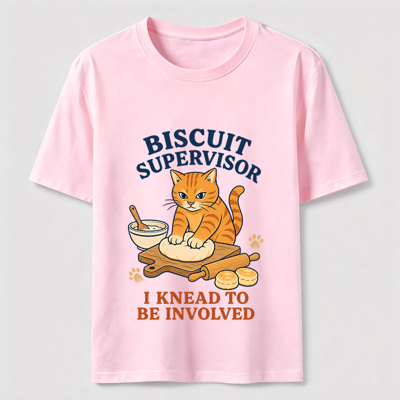 PetTaxClub Biscuit Supervisor Baking Cat Classic T-Shirt